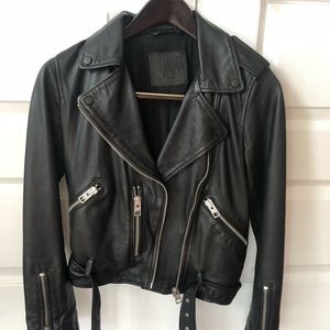 ALLSAINTS Balfern Leather Biker Jacket